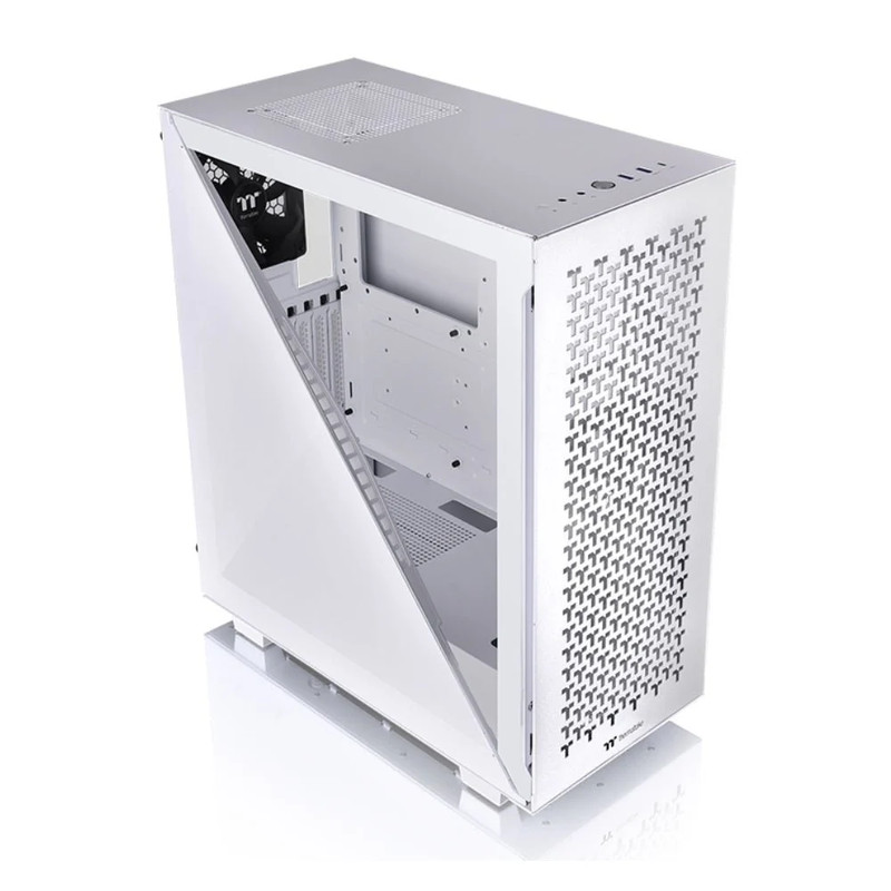 Thermaltake Divider 300 TG Air Snow Mid Tower Chassis - White - صندوق
